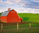 Red Palouse Barn Red Palouse Barn