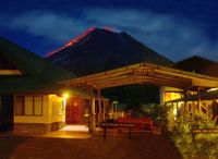Costa Rica Arenal at night